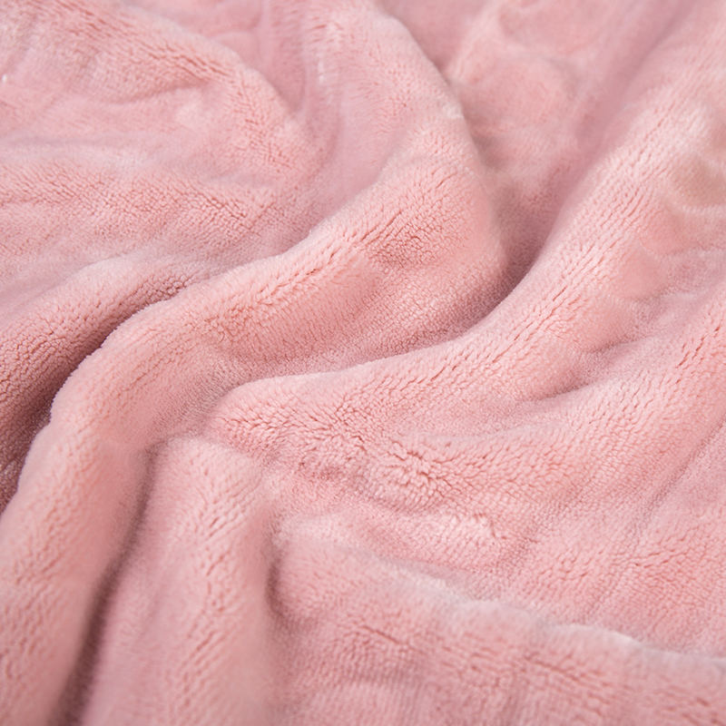 Flanelle en polyester ordinaire double face