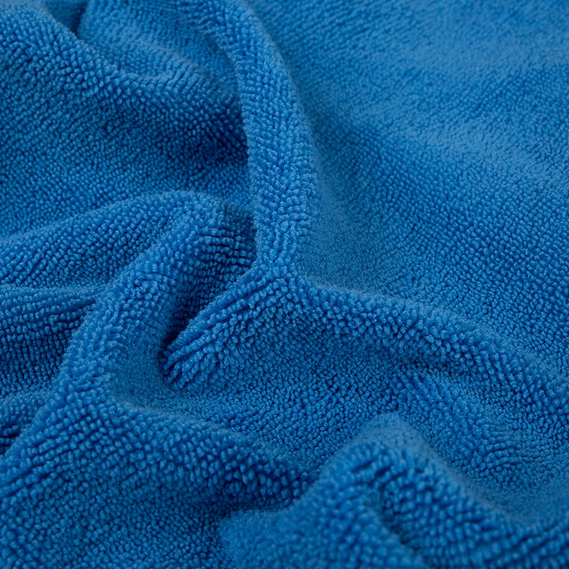 Tissu de Terry en polyester-coton à tisser double face