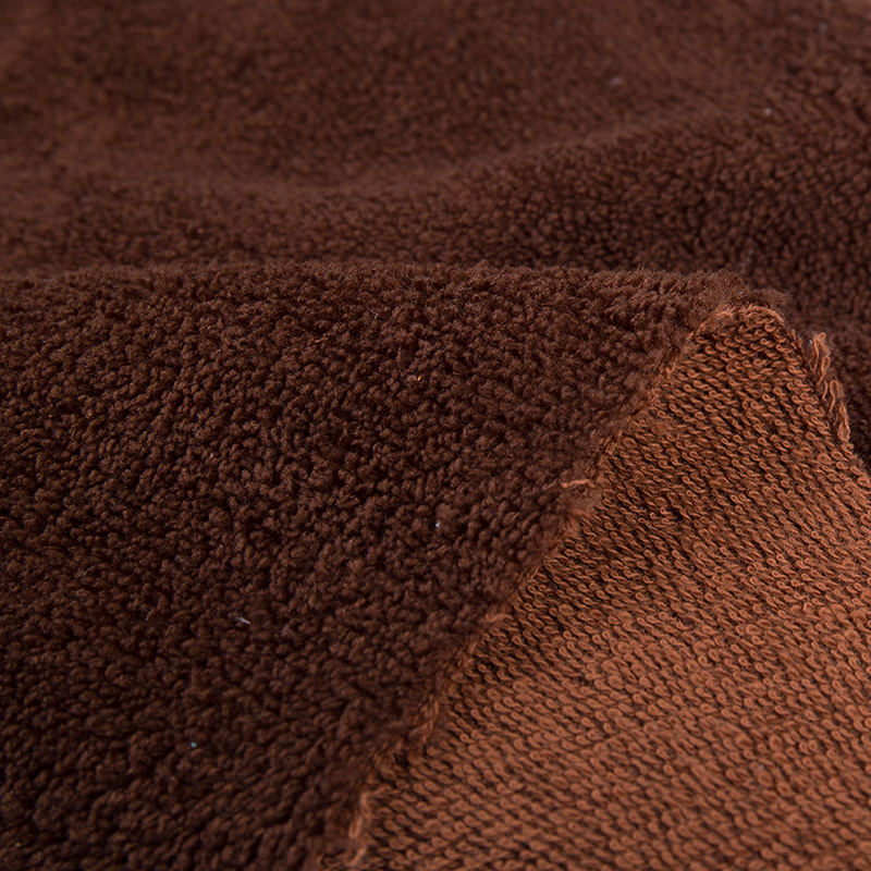 Autre tissu Terry en polyester solide double