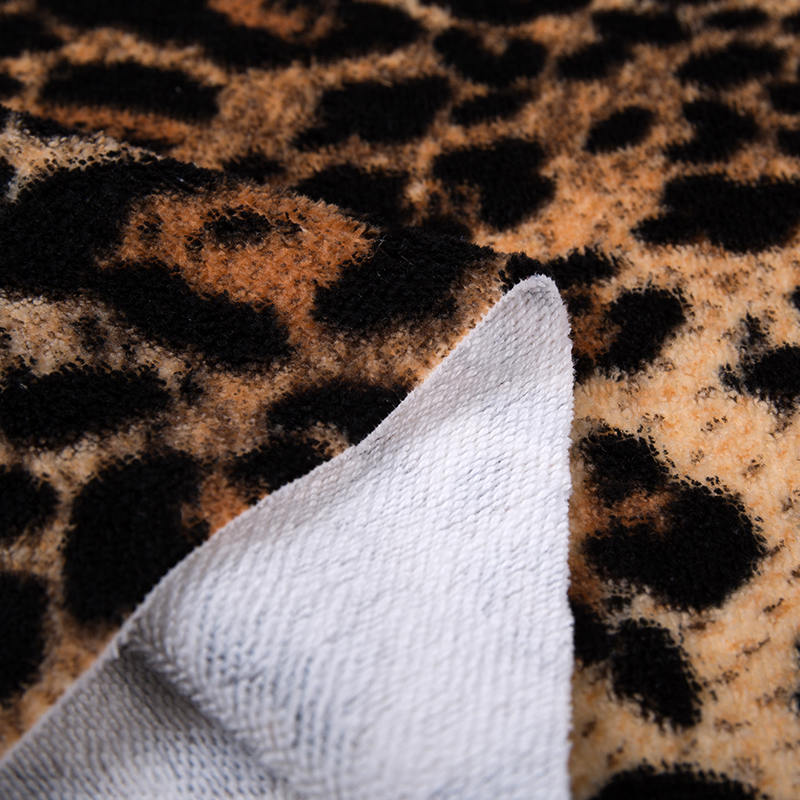 Tissu de Terry en polyester-coton à deux côtés à double face